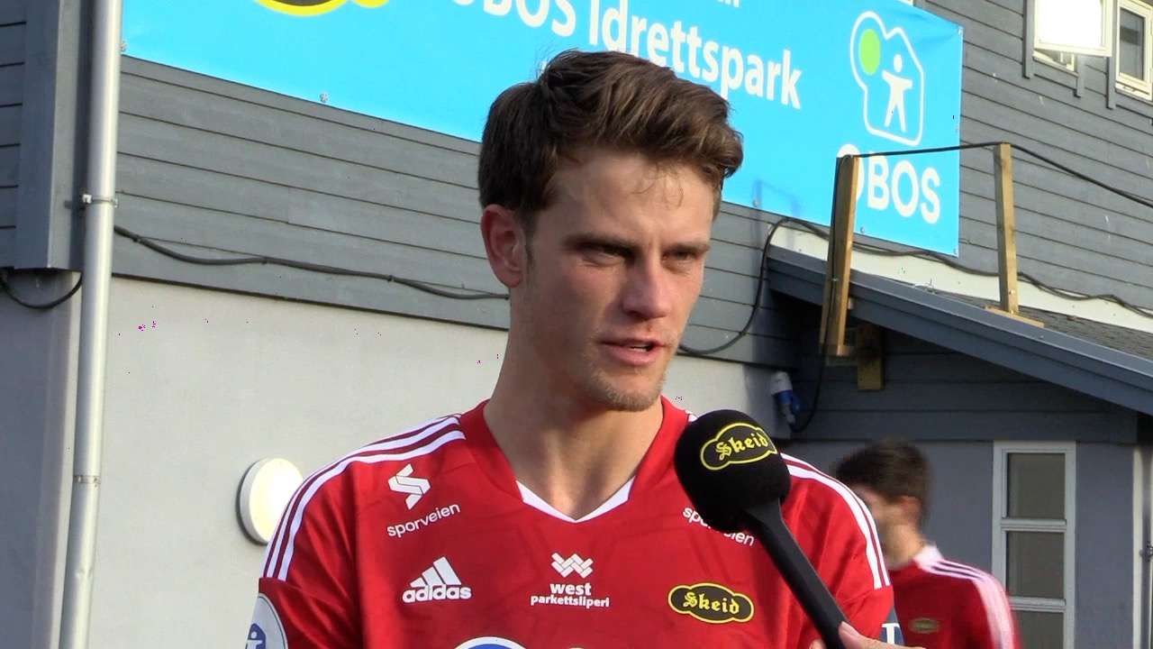 Kristoffer Hoven etter Skeid - FFK